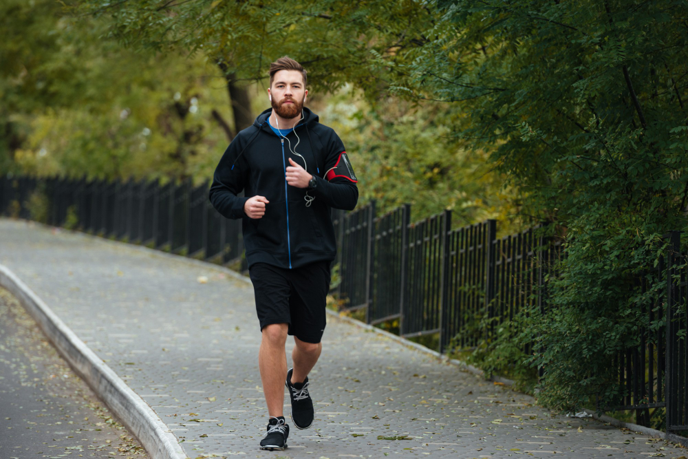 jogging to burn fat